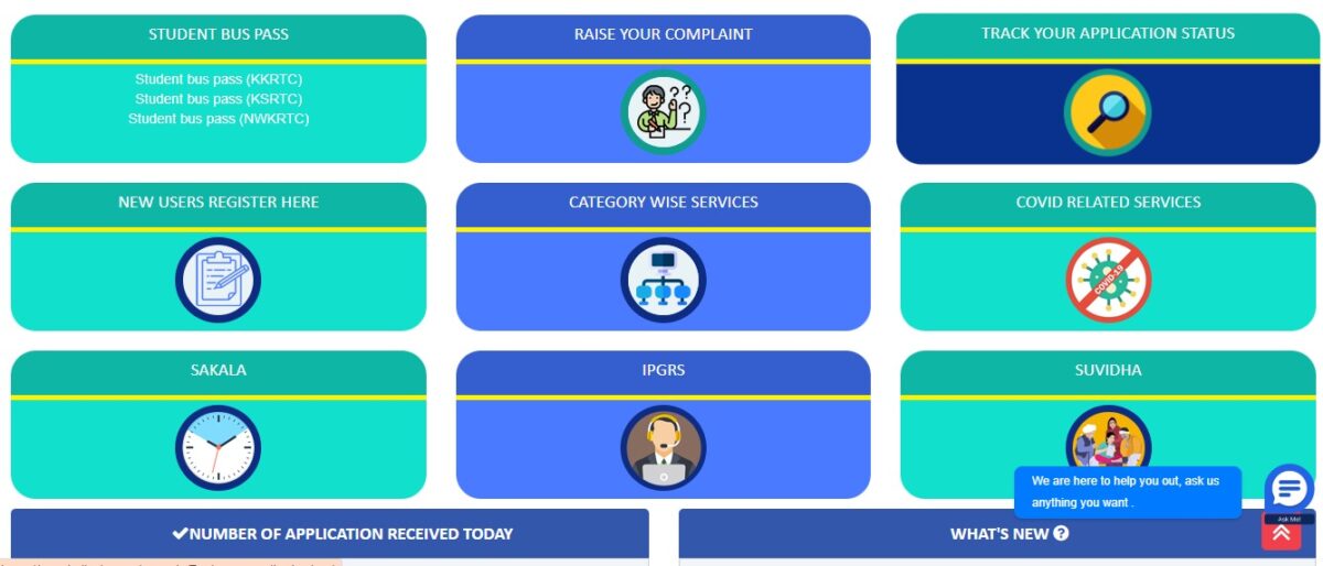 track your application status for e khata online