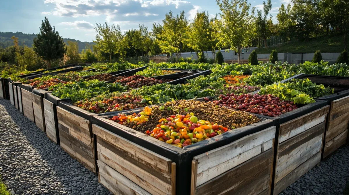 compost bins for organic waste garden design for rooftop