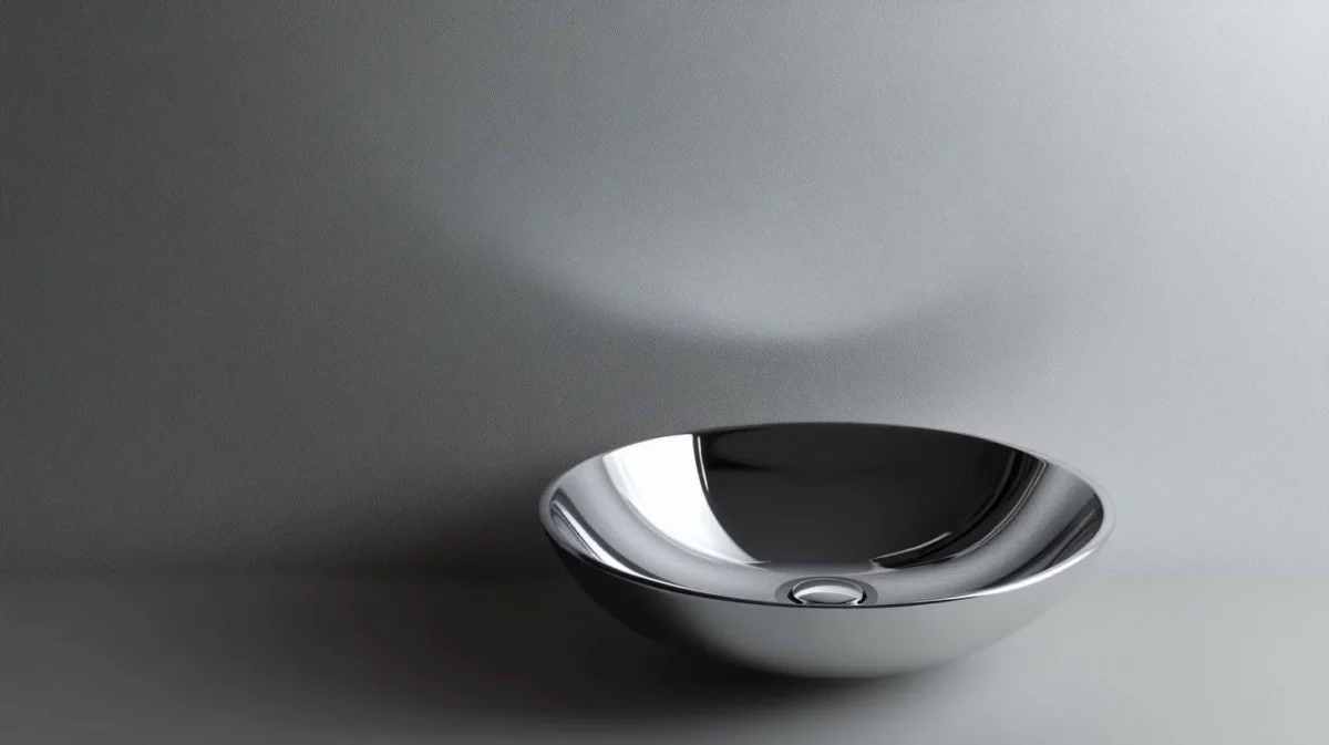 floating rimless basin design for hall