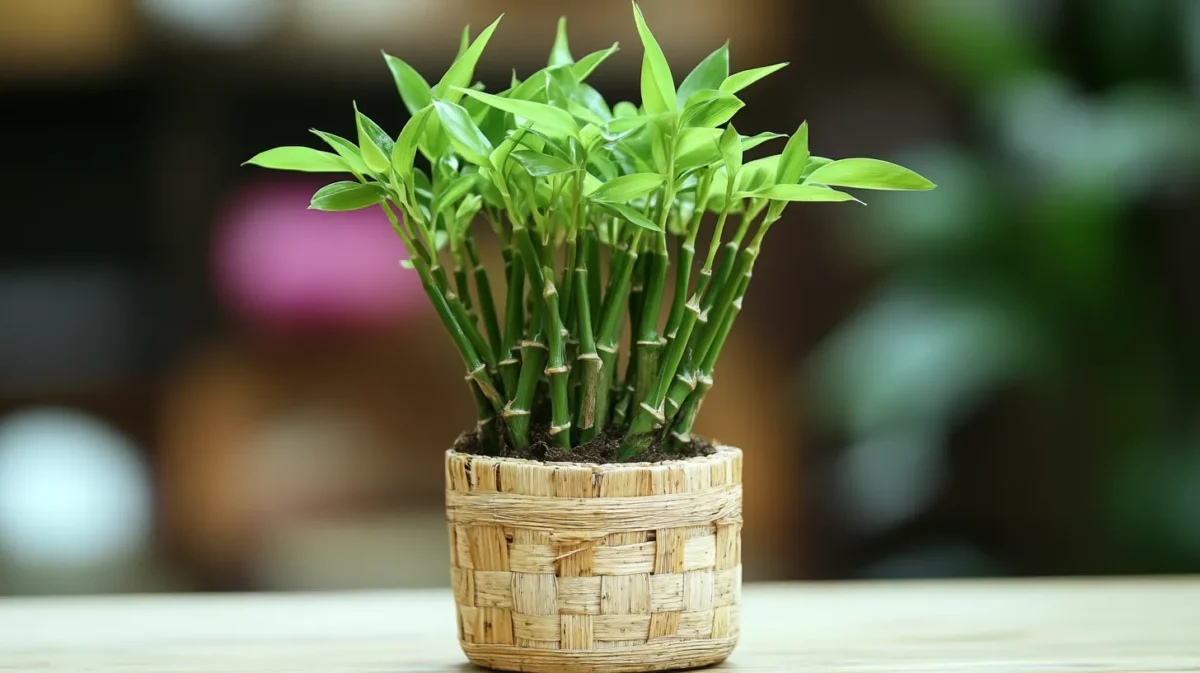 lucky bamboo for office desk