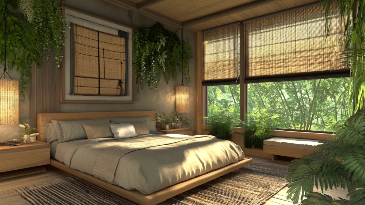 nature inspired super luxury bedroom design