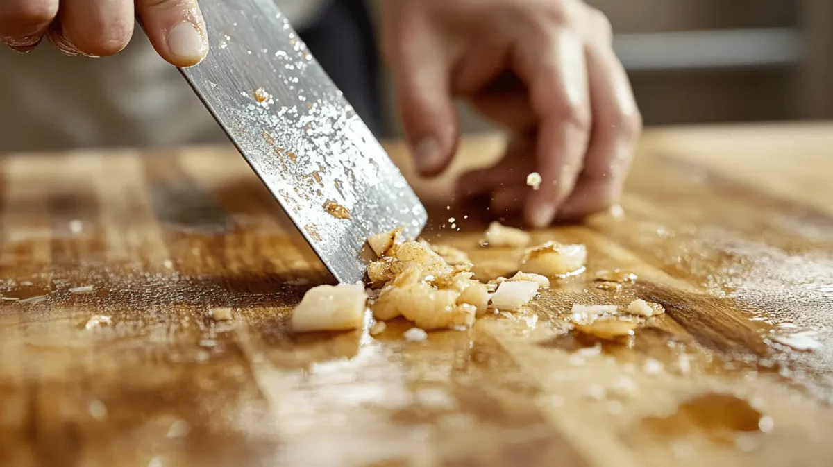 Step 1: Scrape Off Food Debris