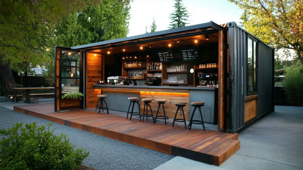 urban greenhouse concept coffee shop design