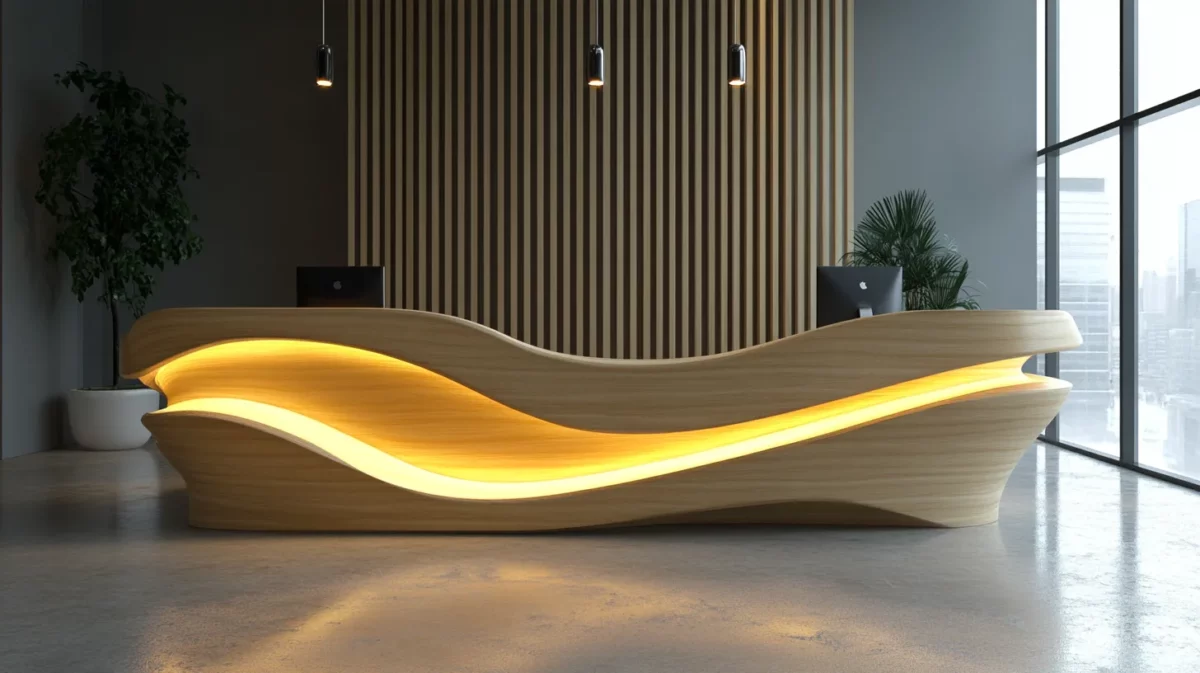 wave form reception table design