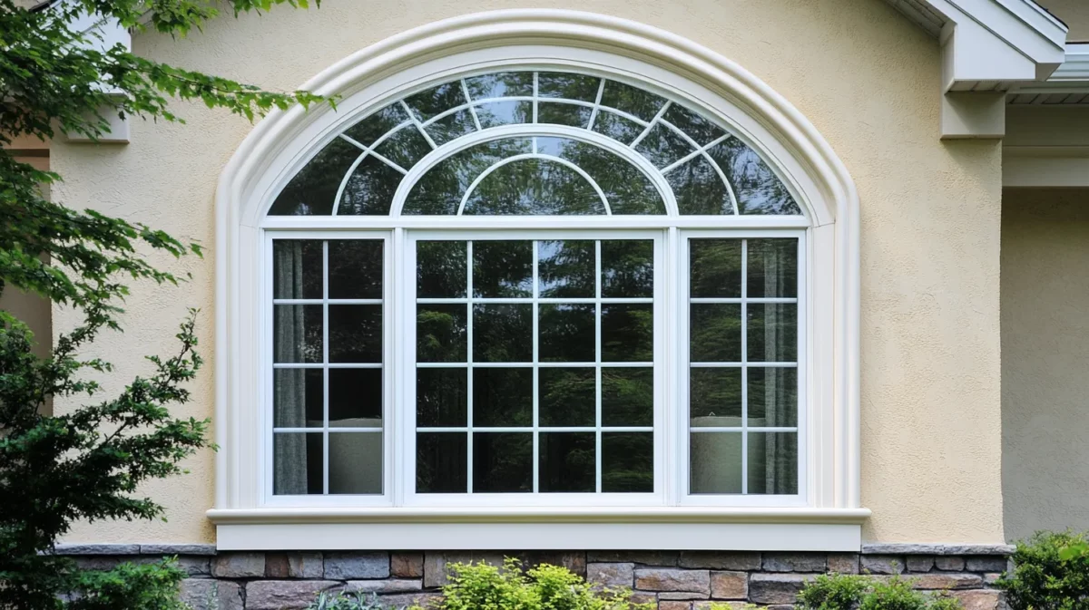 arch top window design for home