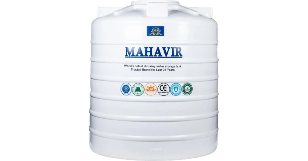 mahavirpipes 500 litre water tank price in india