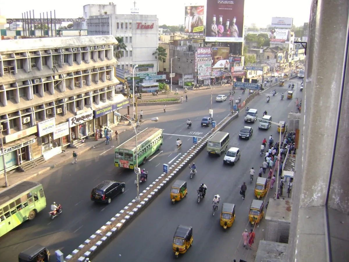 mount road anna salai the best posh area in chennai