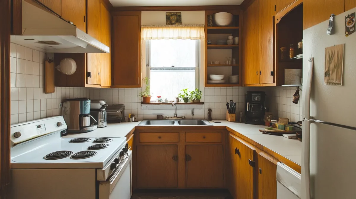 bright and airy minimalist kitchen remodel idea for old house