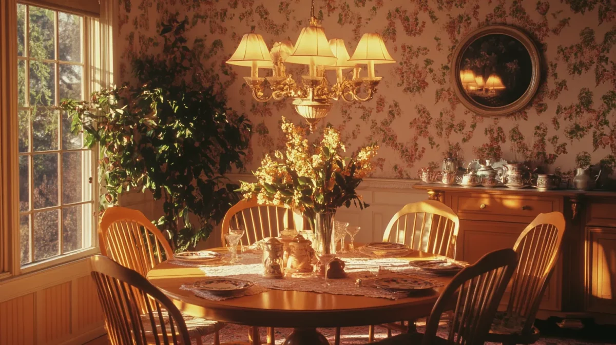 farmhouse inspired dining room remodel idea for old house