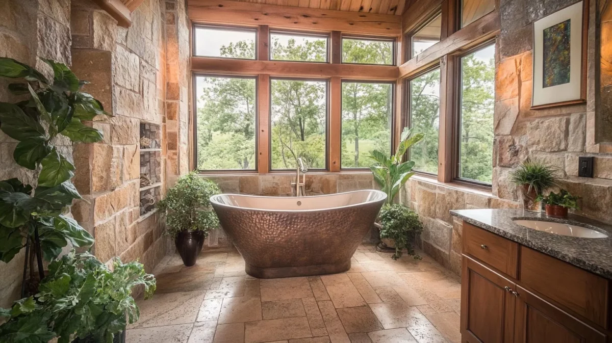 spa like bathroom remodel idea for old house