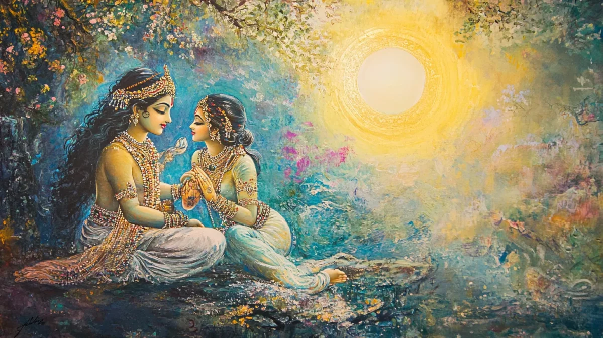 radha krishna painting for office or lobby as per vastu