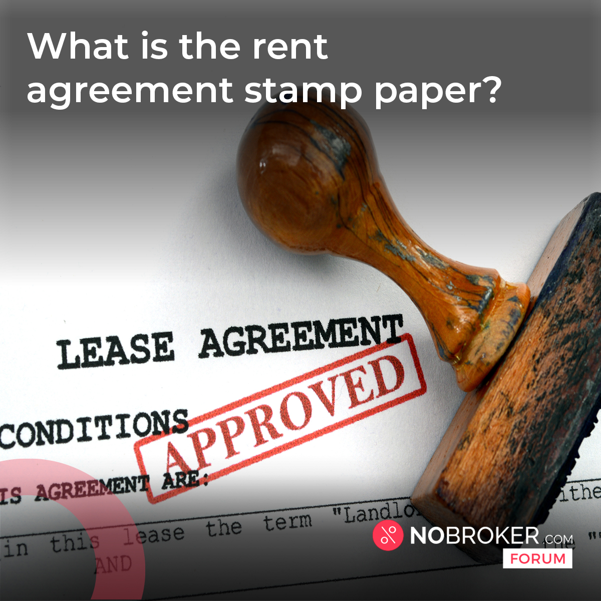 What Is The Rent Agreement Stamp Paper